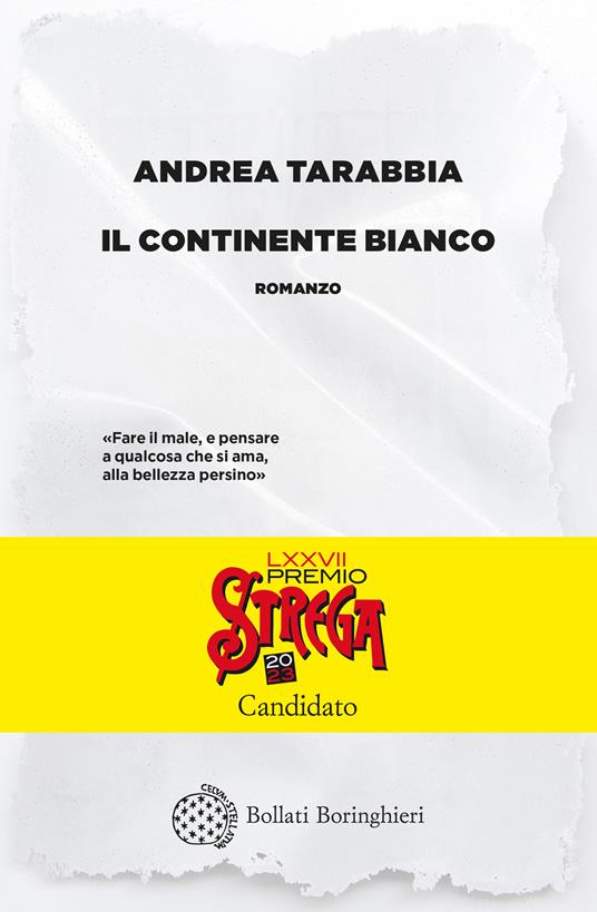 Il Continente bianco - Andrea Tarabbia - copertina