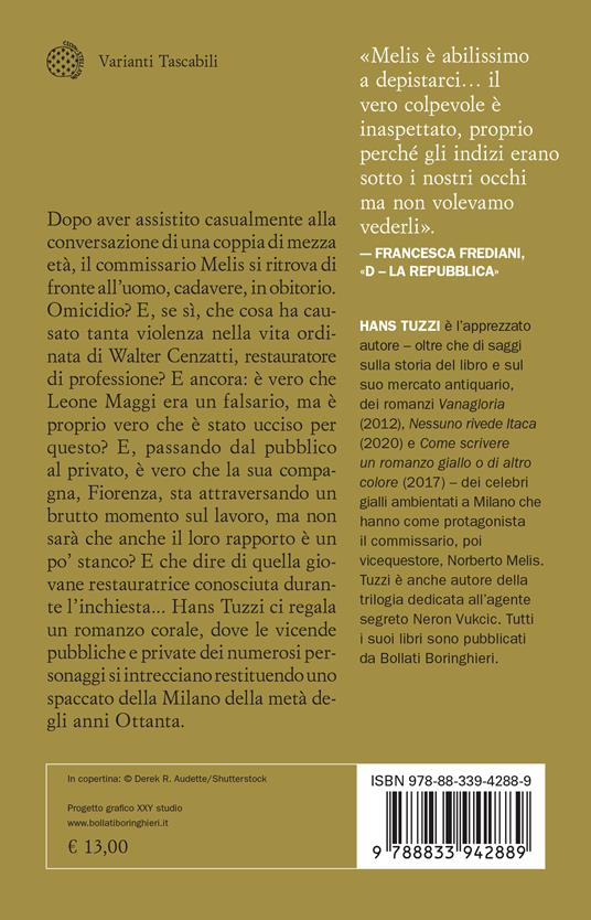 La morte segue i magi - Hans Tuzzi - 2