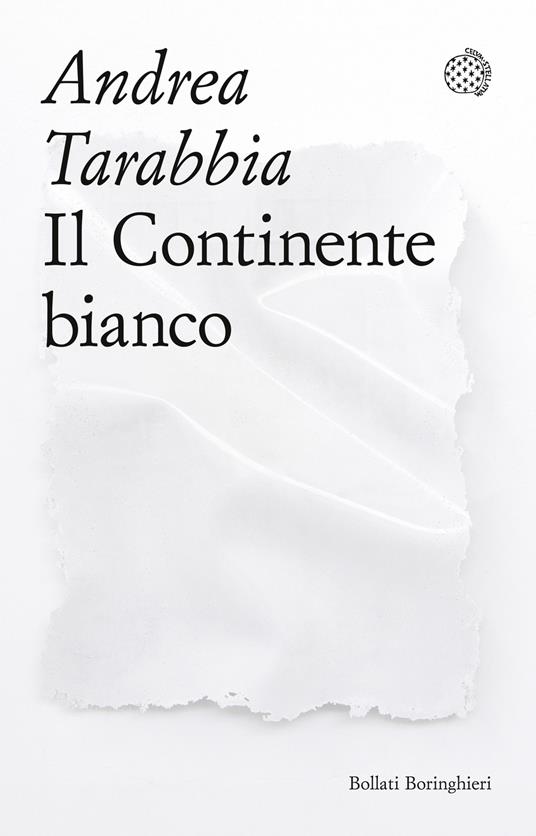 Il Continente bianco - Andrea Tarabbia - copertina