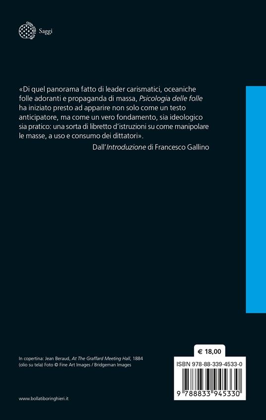 Psicologia delle folle. Ediz. critica - Gustave Le Bon - 2