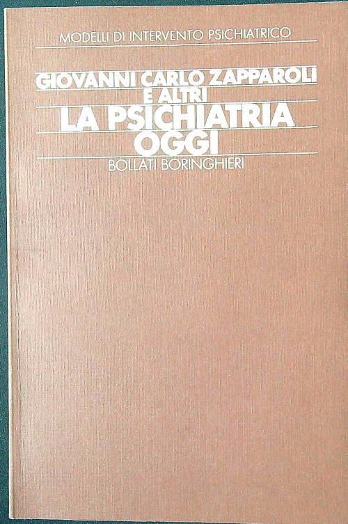 La psichiatria oggi