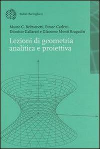Lezioni di geometria analitica e proiettiva - copertina