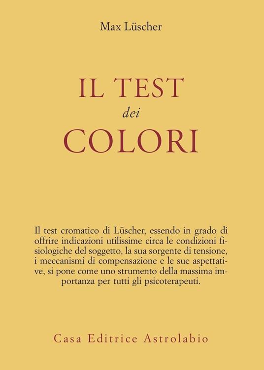 Il test dei colori - Max Lüscher - copertina