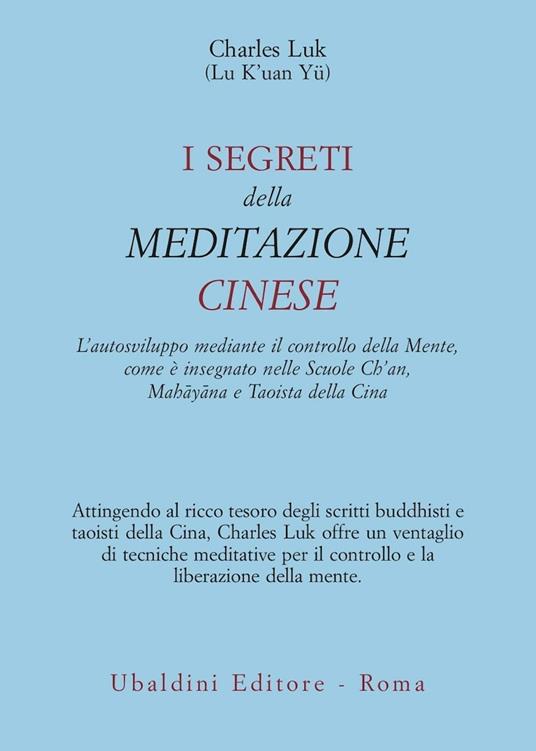 I segreti della meditazione cinese - Charles Luk - copertina