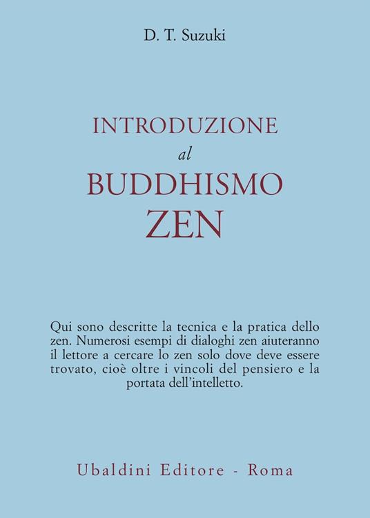 Introduzione al buddhismo zen - Taitaro Suzuki Daisetz - copertina