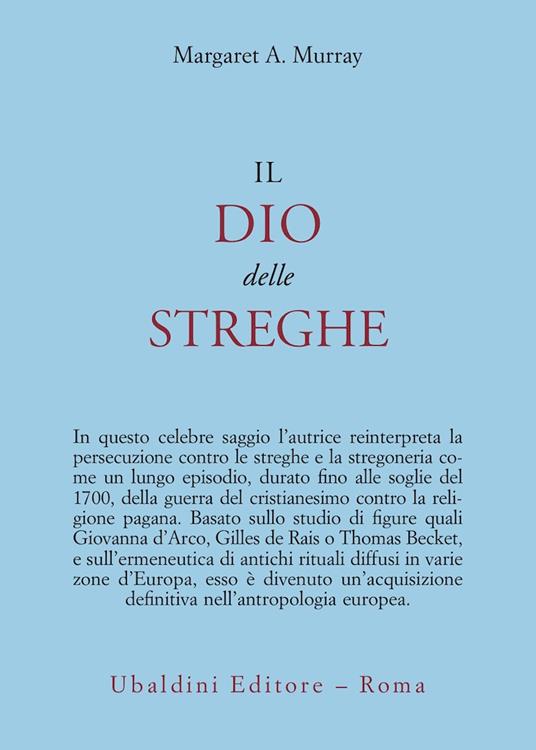 Il dio delle streghe - Margaret A. Murray - copertina