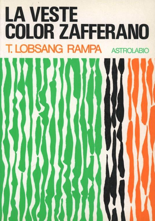 La veste color zafferano - Rampa T. Lobsang - copertina
