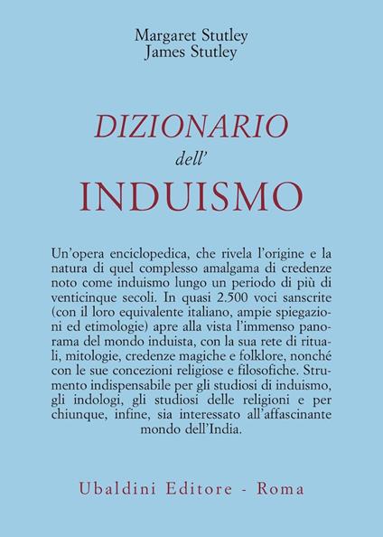Dizionario dell'induismo - Margaret Stutley,James Stutley - copertina