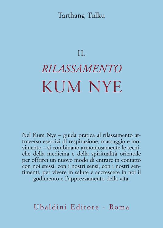 Il rilassamento kum nye - Tarthang Tulku - copertina