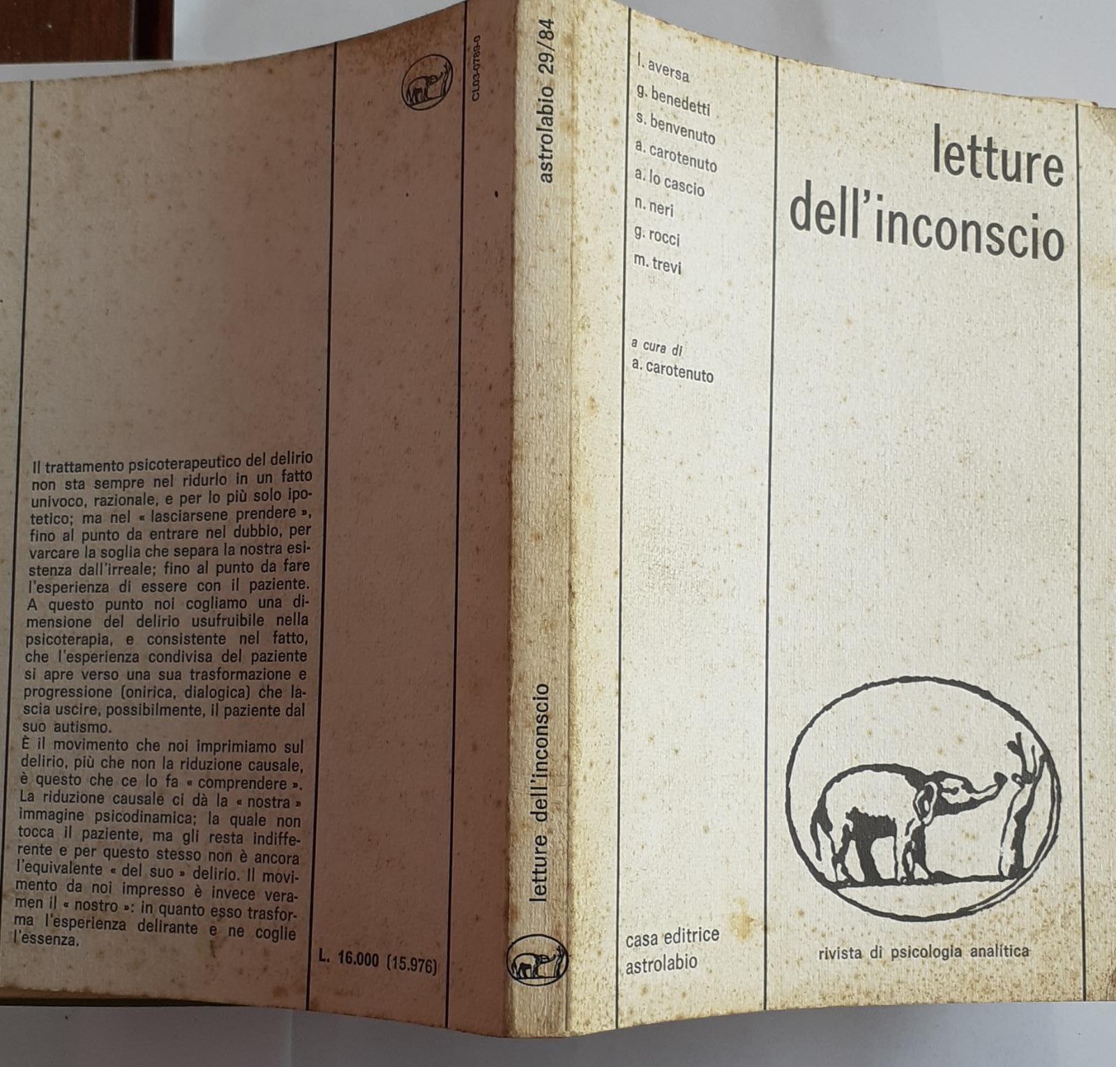Letture dell'inconscio