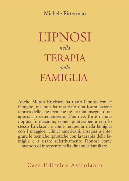 L'ipnosi nella terapia della famiglia - Michele Ritterman - copertina