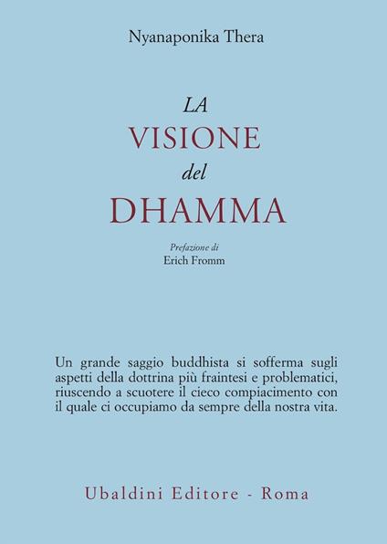 La visione del dhamma - Thera Nyanaponika - copertina