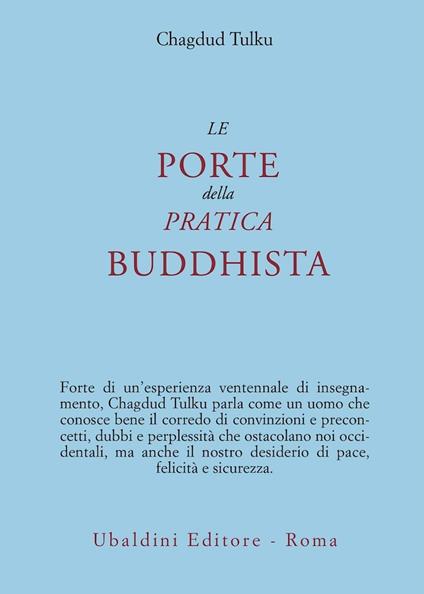 Le porte della pratica buddhista - Tulku Chagdud - copertina