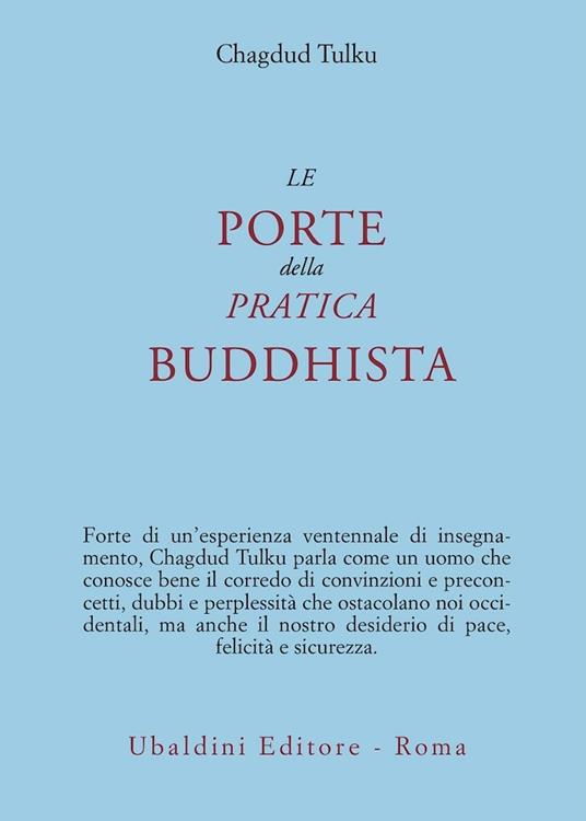 Le porte della pratica buddhista - Tulku Chagdud - copertina