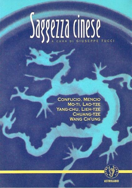 Saggezza cinese. Scelta di massime, parabole e leggende - copertina