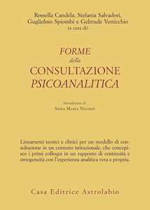 Libro Forme della consultazione psicoanalitica 