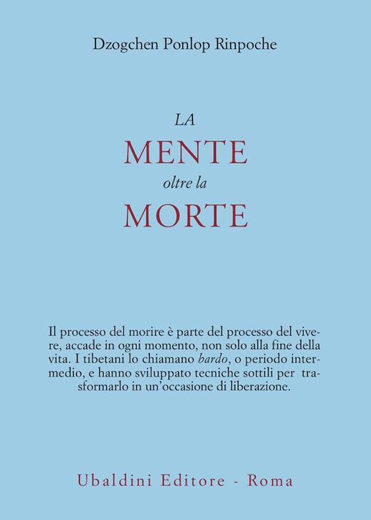La mente oltre la morte - Dzogchen Ponlop (Rinpoche) - copertina