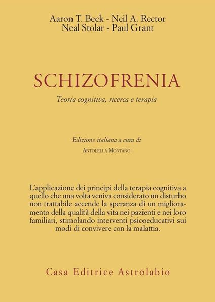 Schizofrenia. Teoria cognitiva, ricerca e terapia - copertina