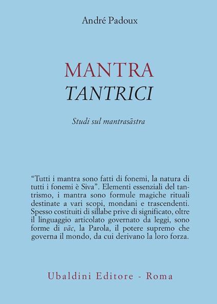 Mantra tantrici - André Padoux - copertina