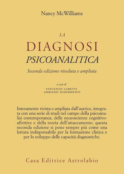 La diagnosi psicoanalitca - Nancy McWilliams - copertina