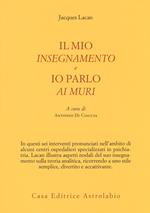 Il mio insegnamento e Io parlo ai muri