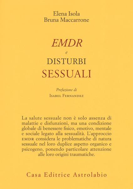 EMDR e disturbi sessuali - Elena Isola,Bruna Maccarrone - copertina