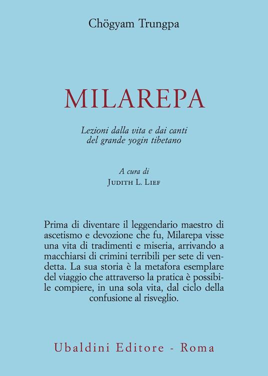 Milarepa. Lezioni dalla vita e dai canti del grande yogin tibetano - Chögyam Trungpa - copertina