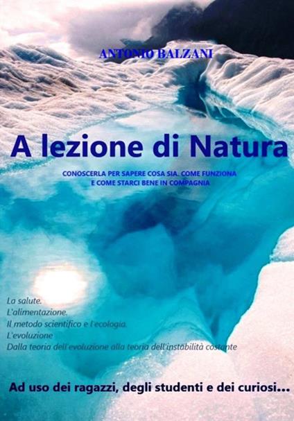 A lezione di natura - Antonio Balzani - copertina