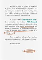 Presentare un libro. Dalla quarta di copertina alla landing page