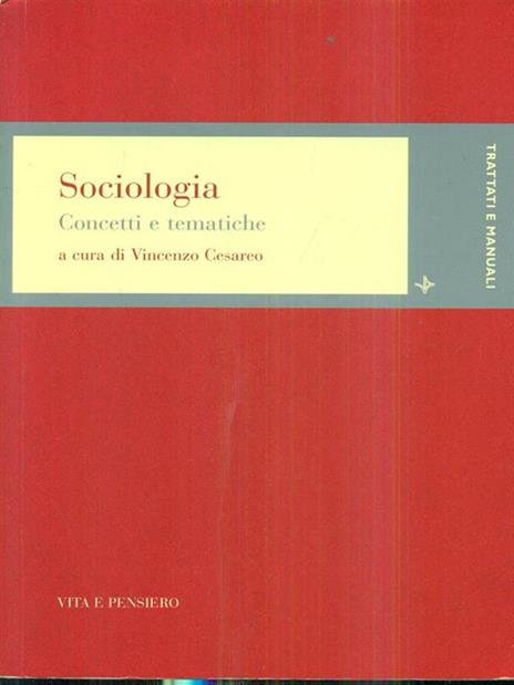 Sociologia. Concetti e tematiche - 2