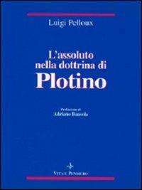 L' assoluto nella dottrina di Plotino - Luigi Pelloux - copertina