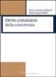 Libro Diritto comunitario della concorrenza Enrico A. Raffaelli , Jean-François Bellis