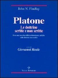 Platone: le dottrine scritte e non scritte. Con una raccolta delle testimonianze antiche sulle dottrine non scritte - John Findlay Niemeyer - copertina