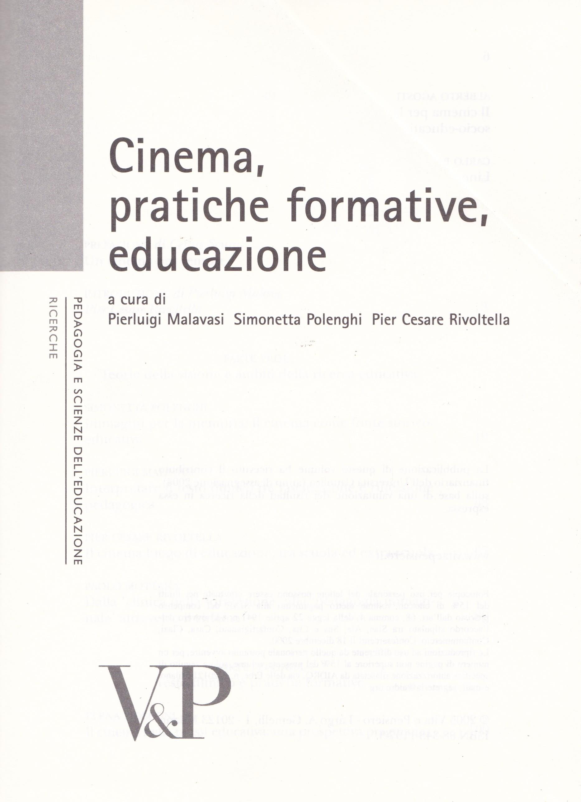 Cinema, pratiche formative, educazione