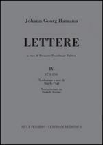Lettere. Vol. 4: (1778-1782)