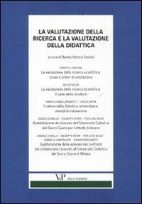 La valutazione della ricerca e la valutazione della didattica - copertina