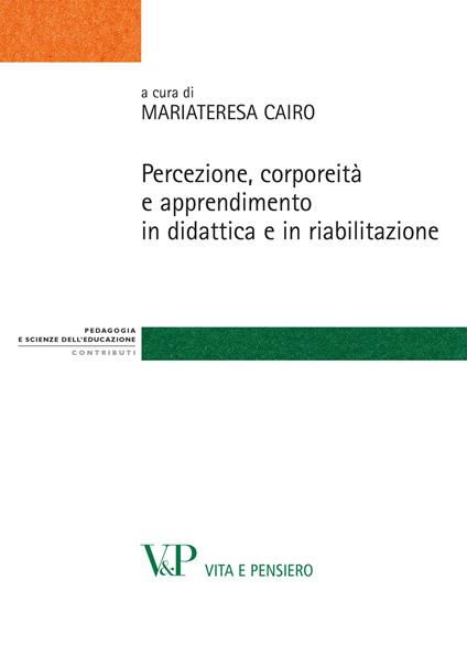 Percezione, corporeità e apprendimento in didattica e in riabilitazione - copertina