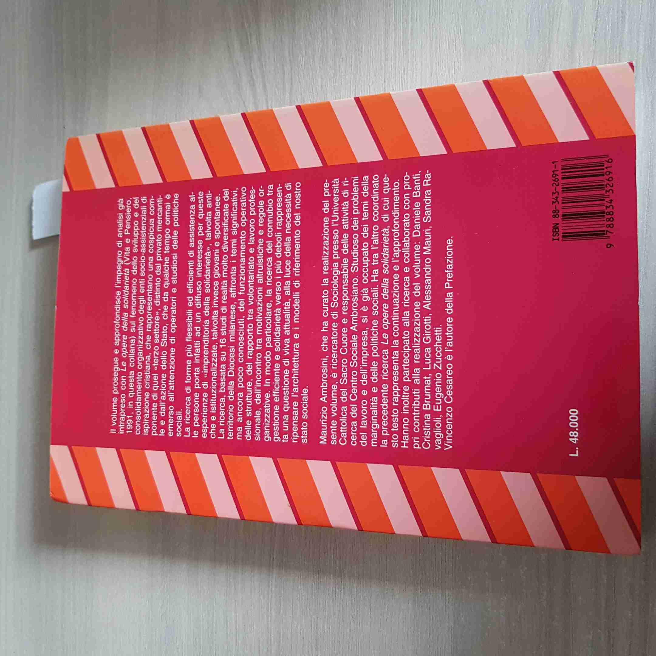 L'efficienza della solidarietà