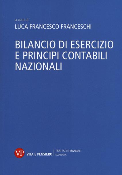 Bilancio di esercizio e principi contabili nazionali - copertina