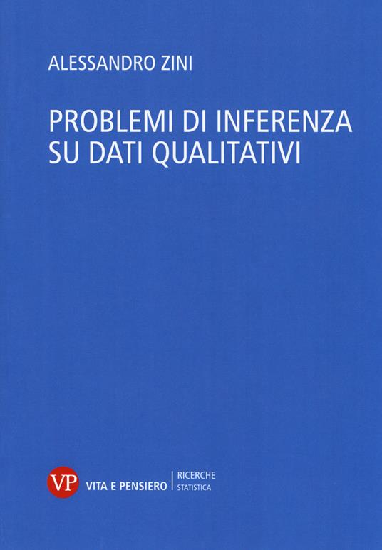 Problemi di inferenza su dati qualitativi - Alessandro Zini - copertina