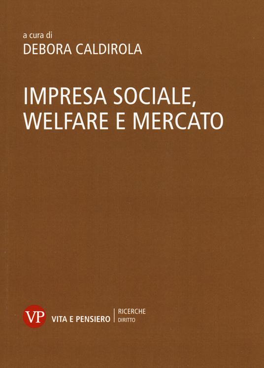 Impresa sociale, welfare e mercato - copertina