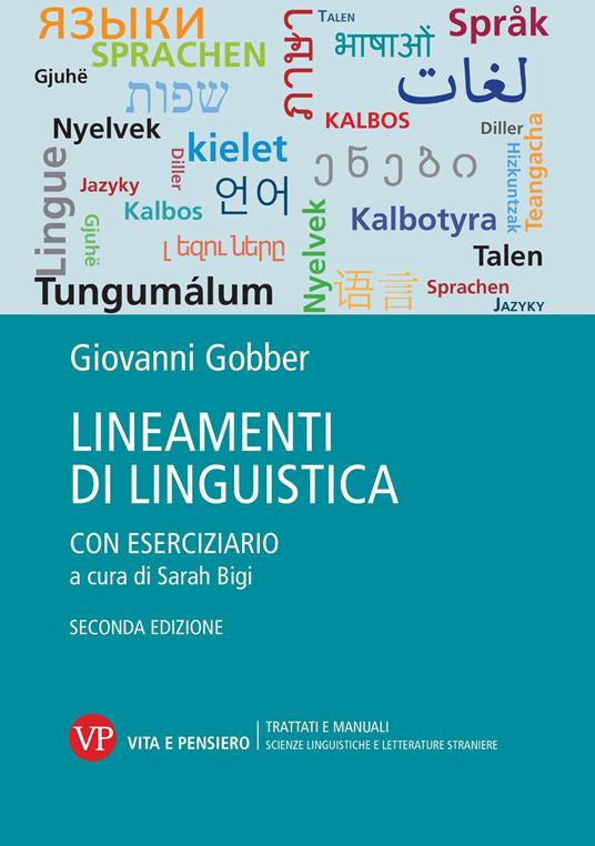 Lineamenti di linguistica. Con eserciziario a cura di Sarah Bigi - Giovanni Gobber - copertina