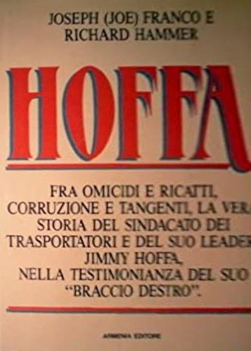 Hoffa - Joseph Franco,Richard Hammer - copertina