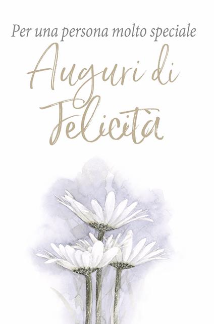 Per una persona molto speciale. Auguri di felicità. Ediz. a colori - copertina