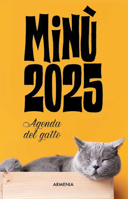 Minù. Agenda del gatto 2025 - copertina