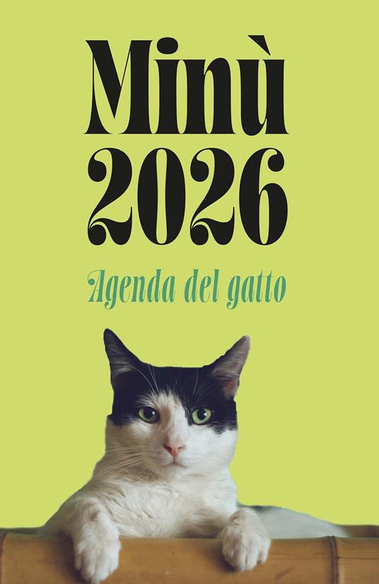 Minù. Agenda del gatto 2026 - copertina