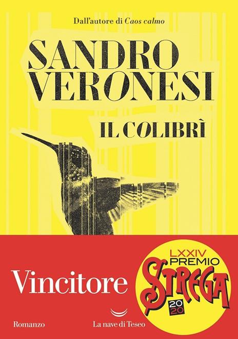 Il colibrì - Sandro Veronesi - copertina