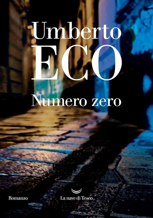Numero zero - Umberto Eco - copertina