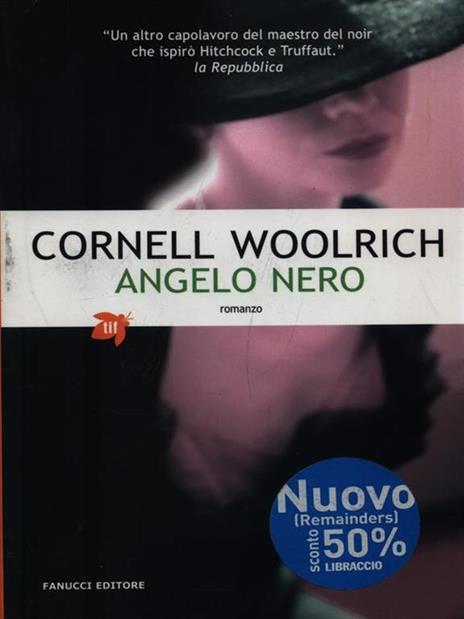 L'angelo nero - Cornell Woolrich - copertina