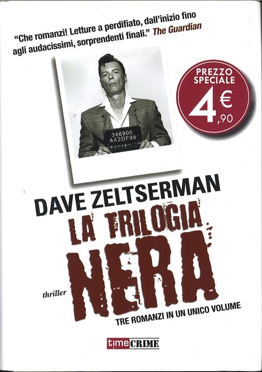La trilogia nera - Dave Zeltserman - copertina
